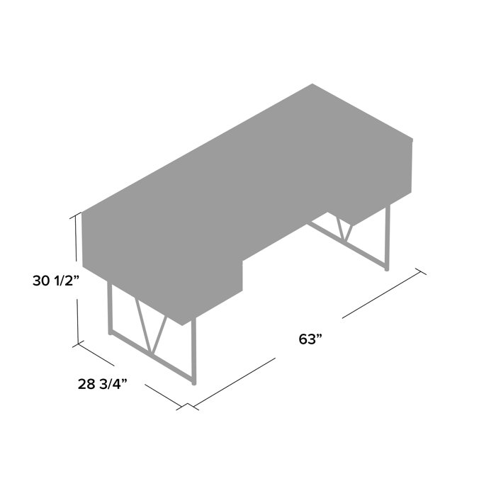 Trent Austin Design® Fallon Desk & Reviews Wayfair